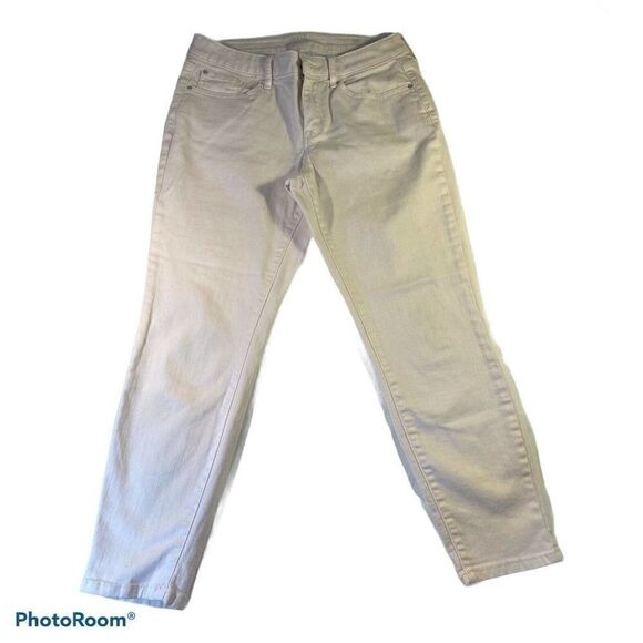 a.n.a jeans Skinny Ankle denim Mid RisePink size 8 - Picture 1 of 5